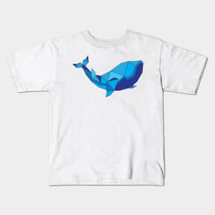 White orca, well blue for now. Kids T-Shirt